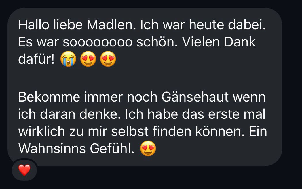 Rezension: Ich habe das erste Mal wirklich zu mir selbst finden können